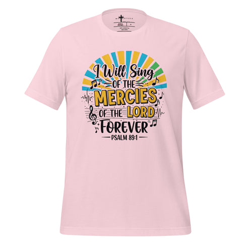 I will sing Psalm 89:1 womens Christian T-Shirt
